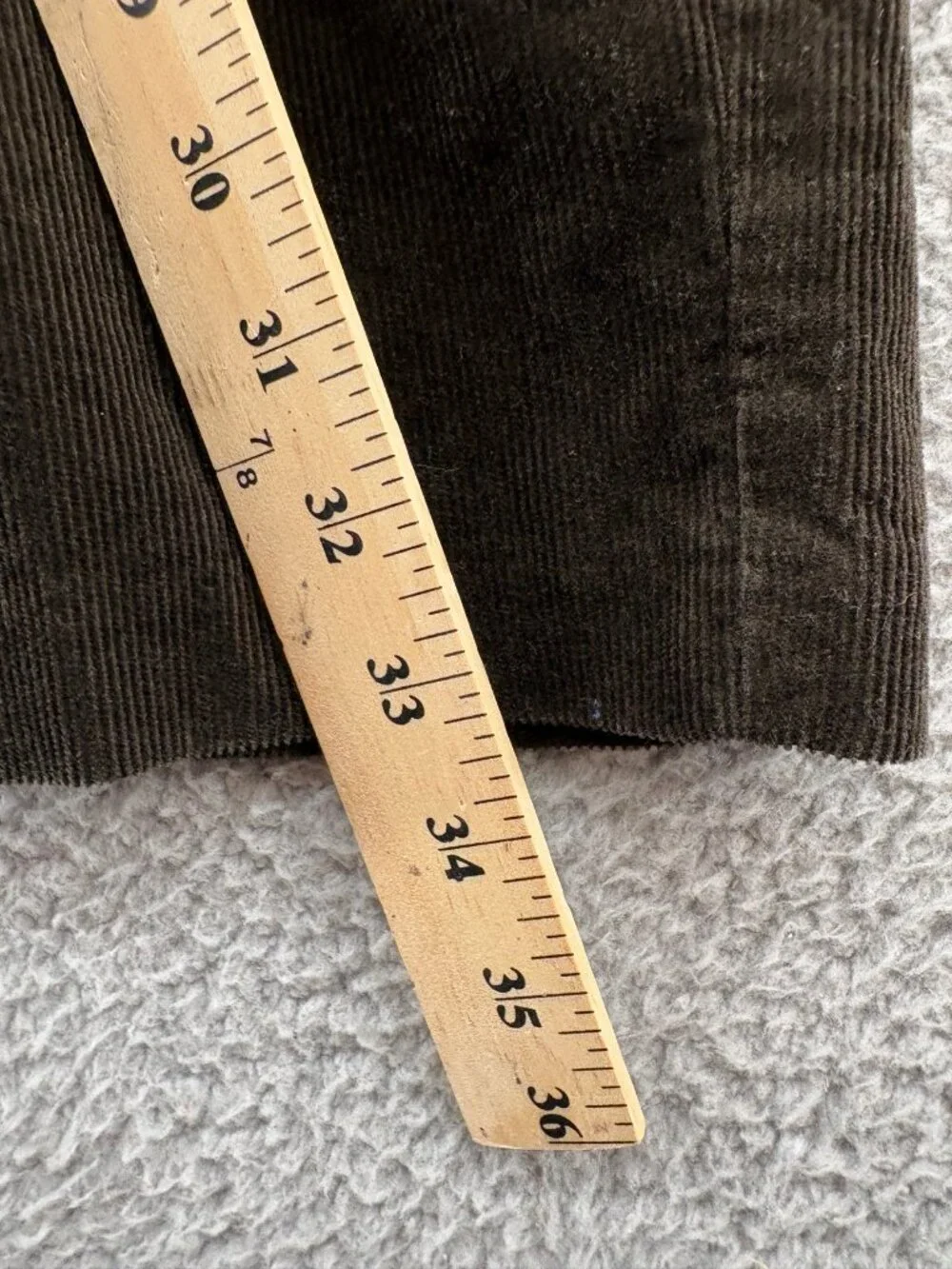 Banana Republic Traveler Corduroy Pants 34x34 Brown